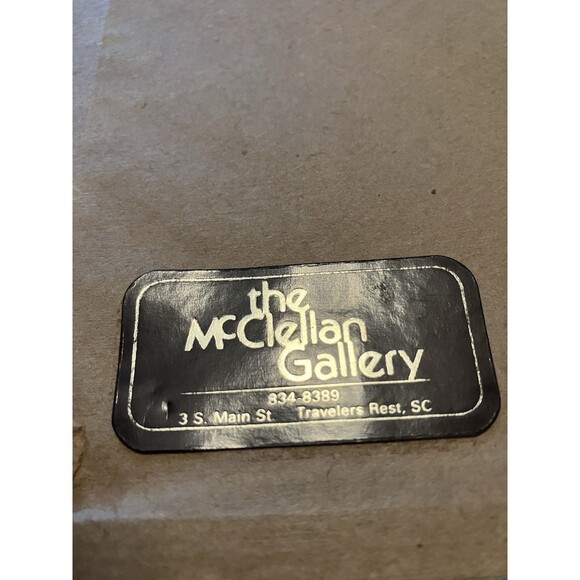 Strawberry Shortcake Framed Painting Matted Signed RR Knight McClellan Gallery - Picture 6 of 6